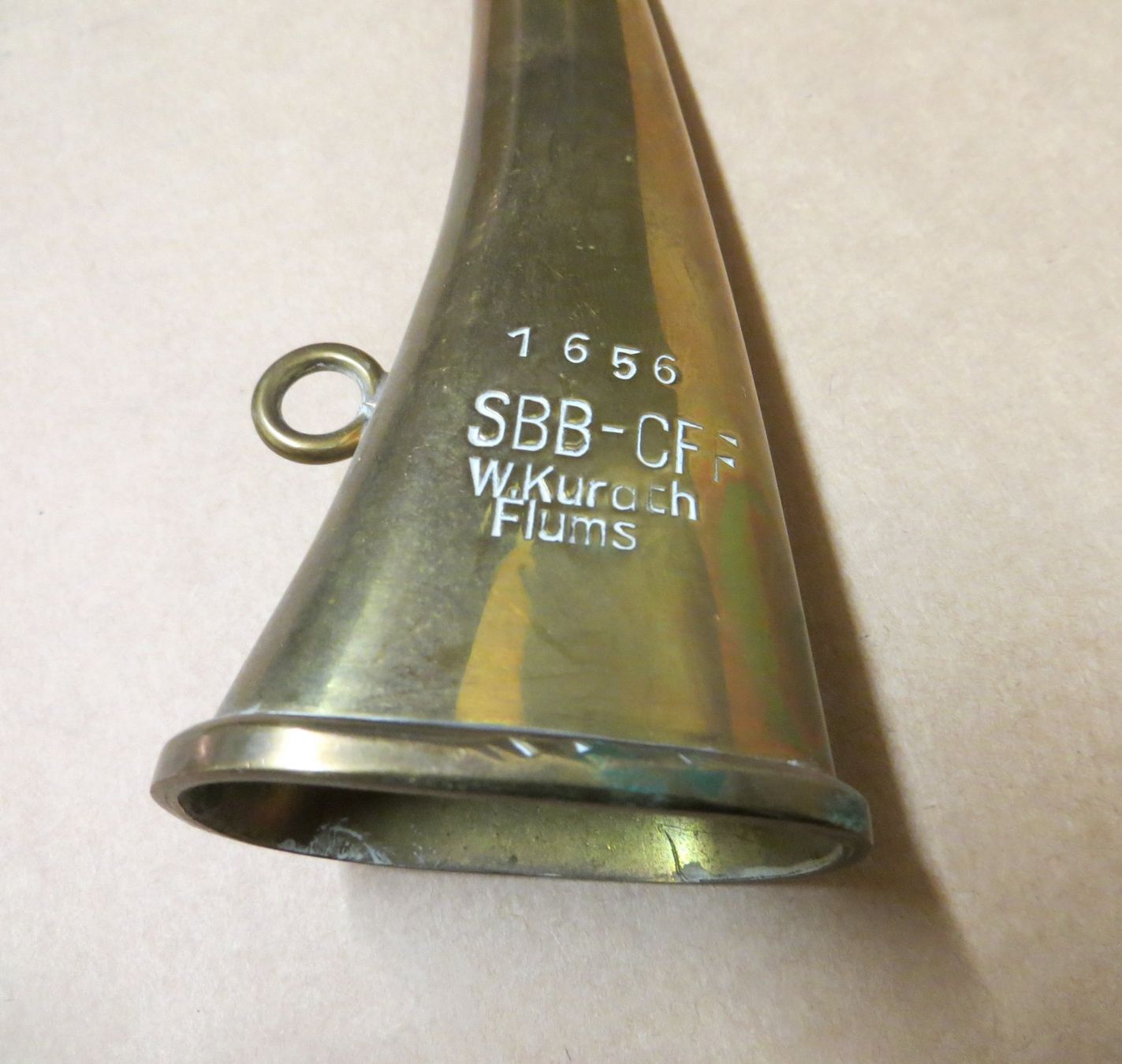 Musikinstrumente: Rufhorn SBB – Gebraucht aus Lausen von Ergolztaler 2