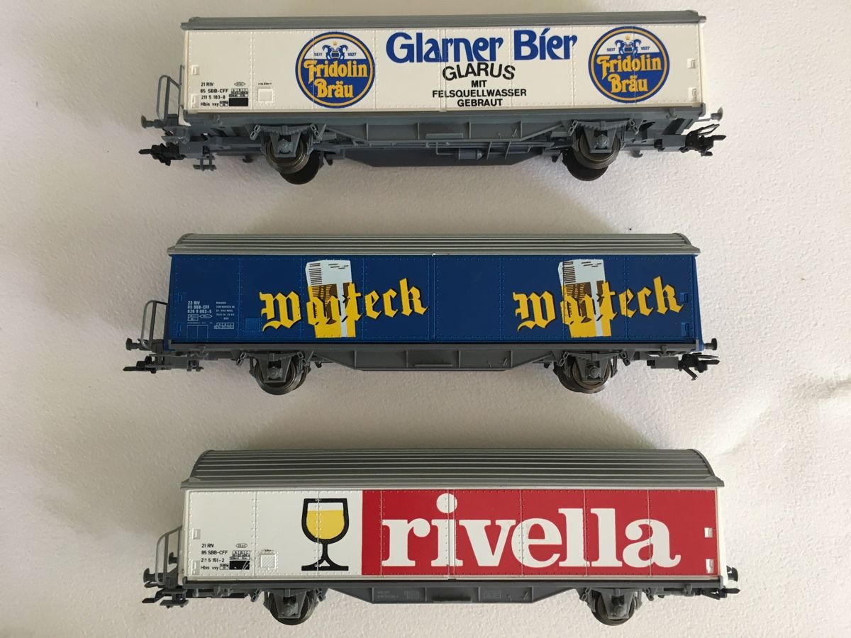 Roco Modelleisenbahnen: Roco Güterwagen 3 Stück – Gebraucht aus Grellingen von Toyhamster 1