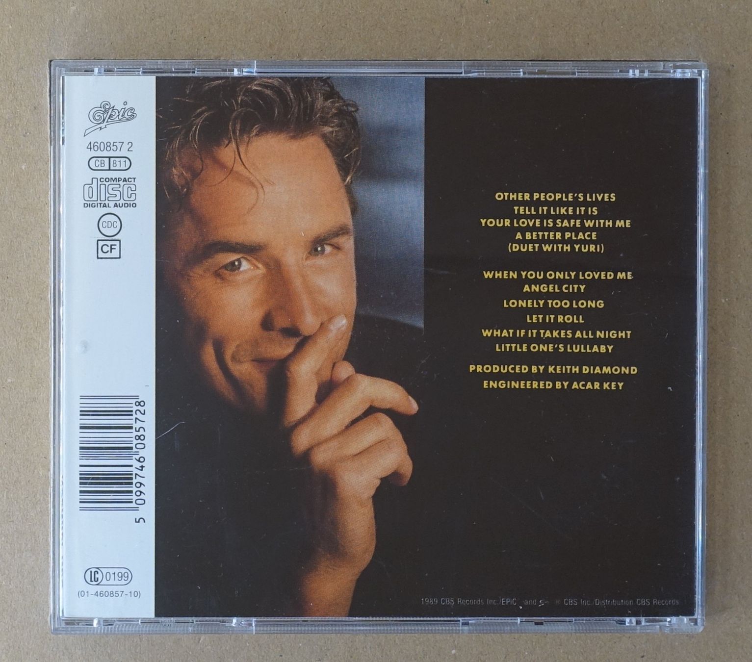 CD: Don Johnson – Let It Roll - D13 – Usato da Sessa venduto da discoverymedia 1