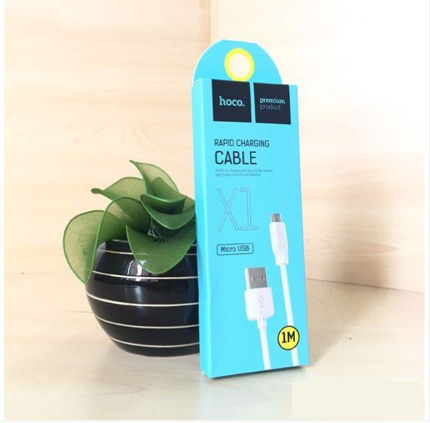 Cavi: Micro USB Kabel von HOCO 1m weiss – Usato da Basel venduto da tniederlaender 1