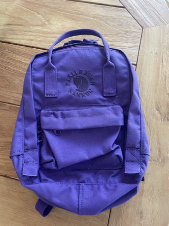 Rucksack Fjällräven Kånken Mini lila sehr guter Zustand
