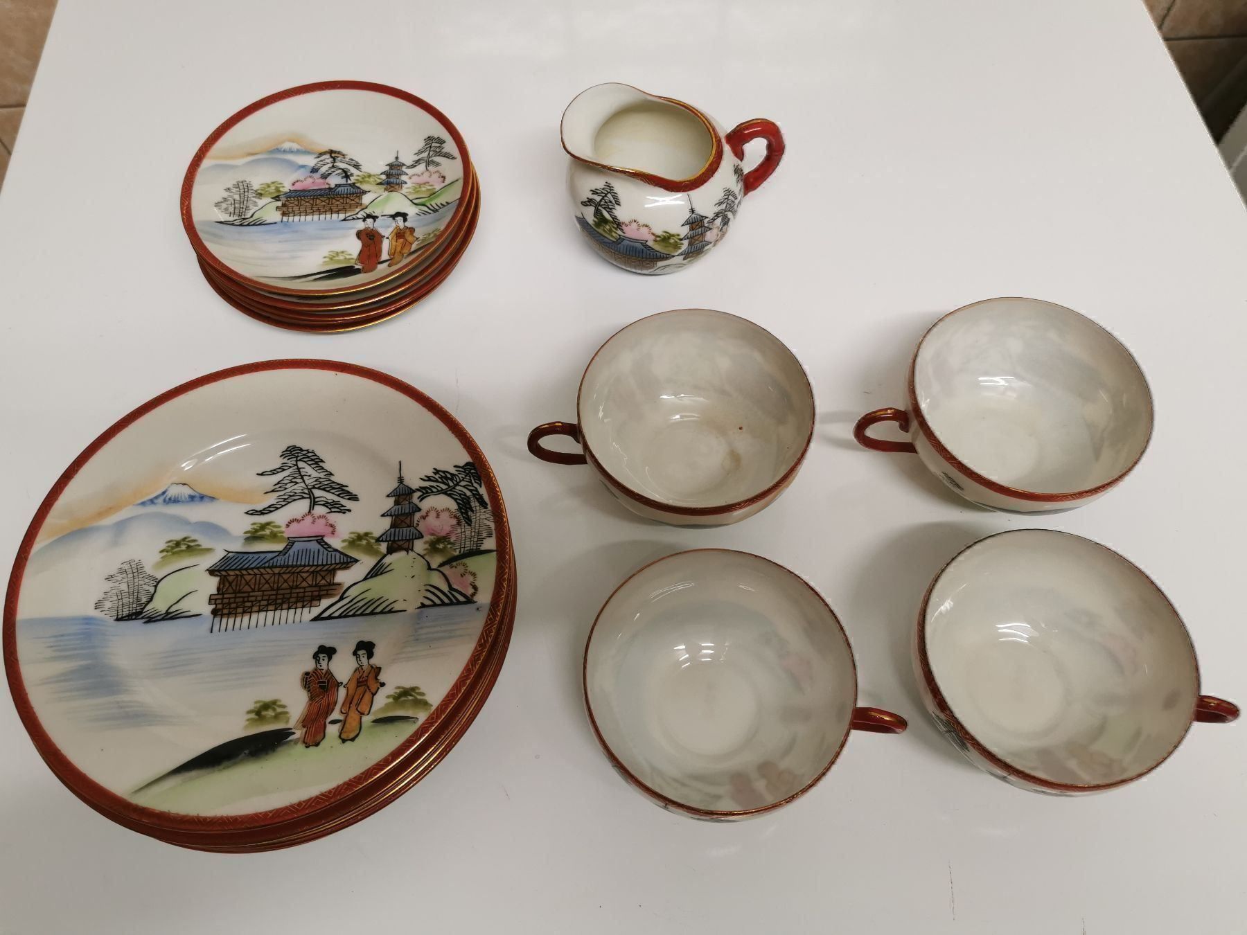 Set di piatti: Japanisches Teeservice – Usato da Bad-Ragaz venduto da Joker731