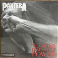 Pantera – Vulgar Display Of Power, White & True Metal Grey