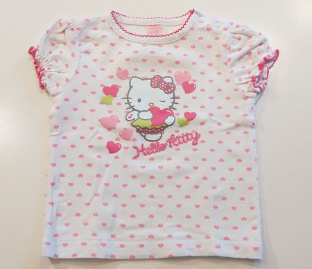 TSHIRT  |  HELLO KITTY  |  BAUMWOLLE  |  Gr. 74