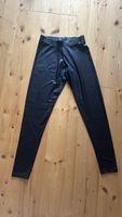 Schwarze Glanz Leggings in S/M