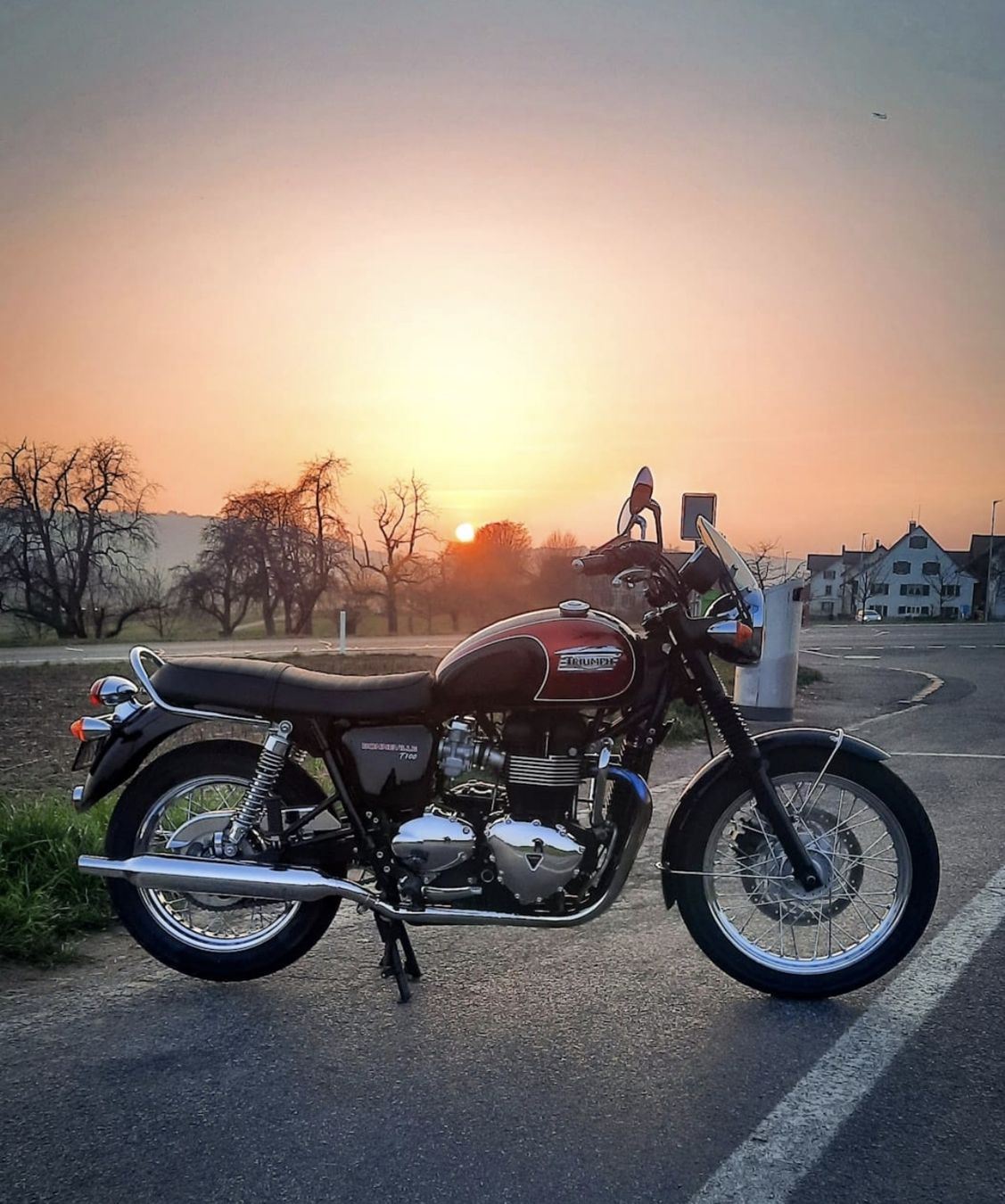 Triumph Route: Triumph Bonneville T100 – D'occasion à Zürich par venus018