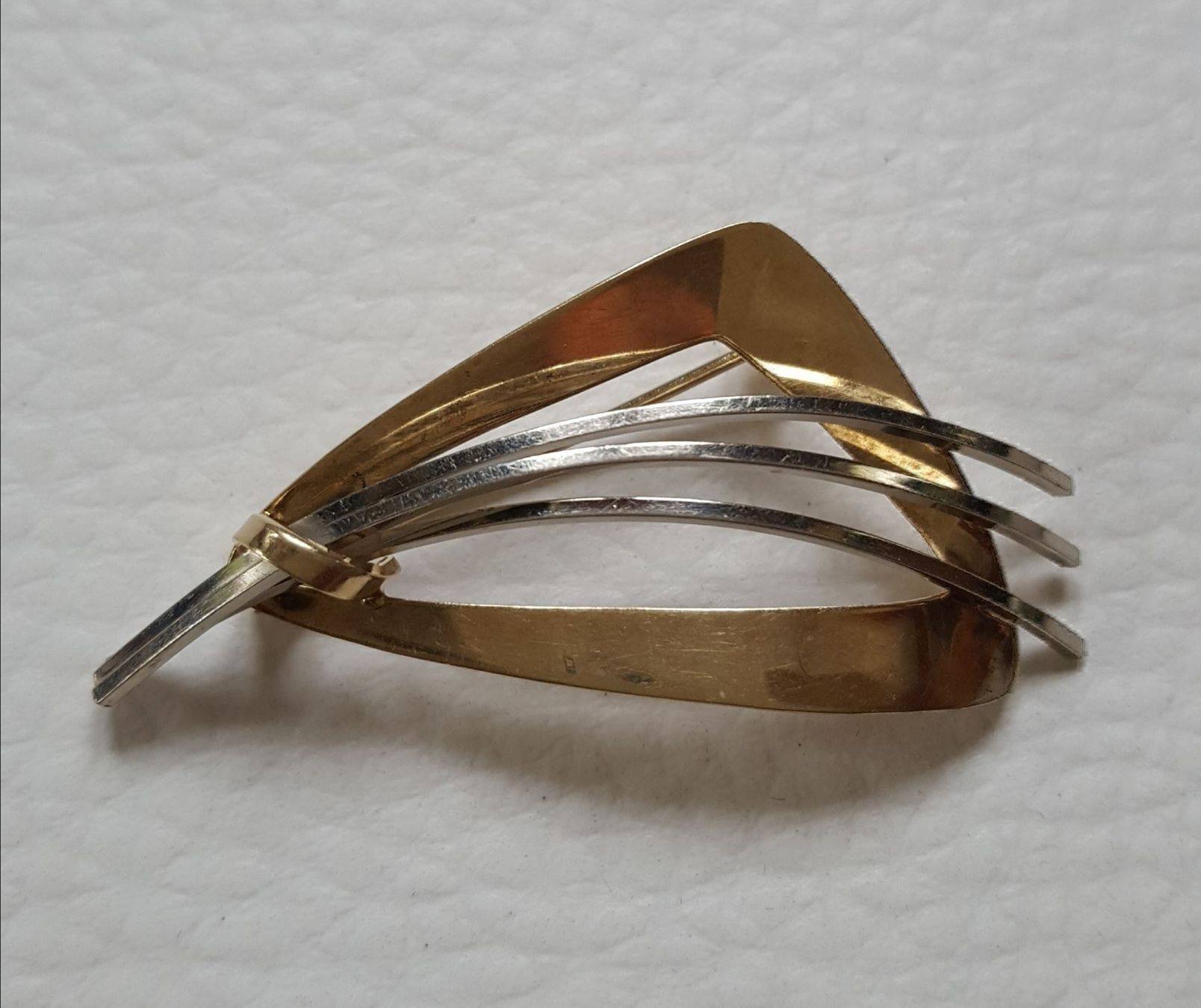 Spille & Fermagli: Broche Gelb&Weiss Gold – Usato da Wald ZH venduto da Dasilver 5