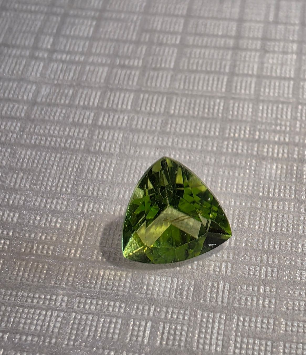 Pietre preziose: 1,30 ct Péridot naturel – Usato da Carouge GE venduto da Crystal_Energy 2