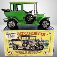 🚗 Matchbox Y-3 Benz Limousine 1910 Modellauto alt 💫
