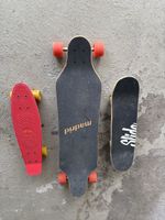 Longboard + 2 Skateboard