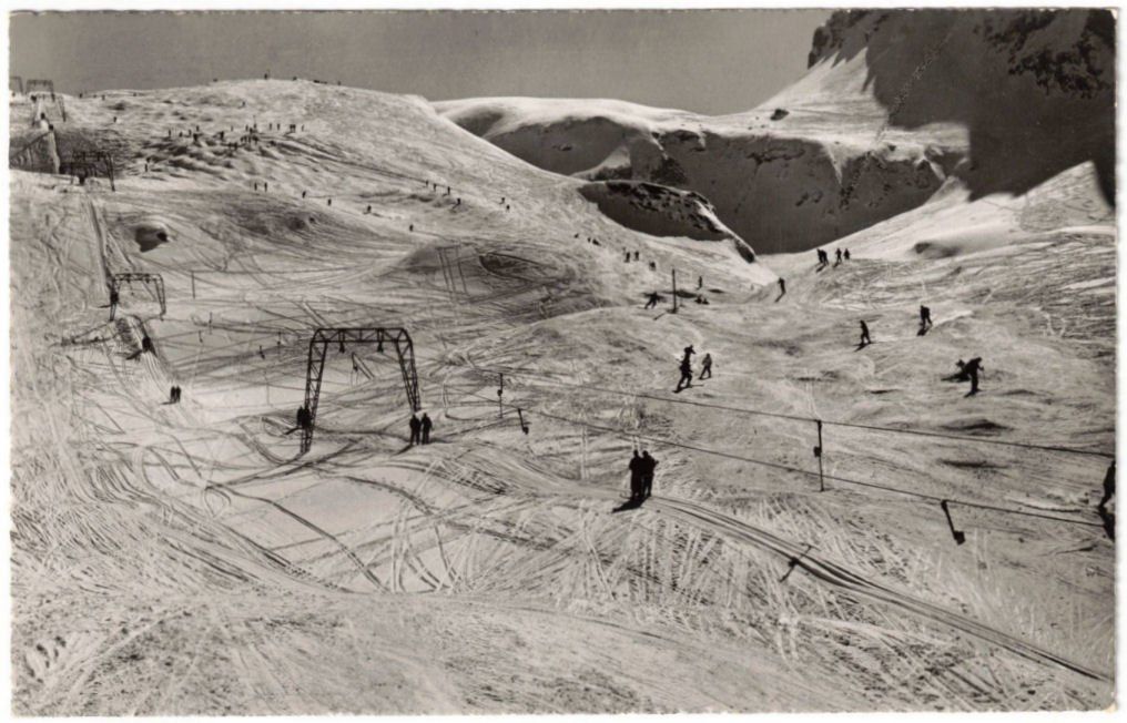 Cartes postales: Wangs - Skilift – D'occasion à Binningen par Mountainrider