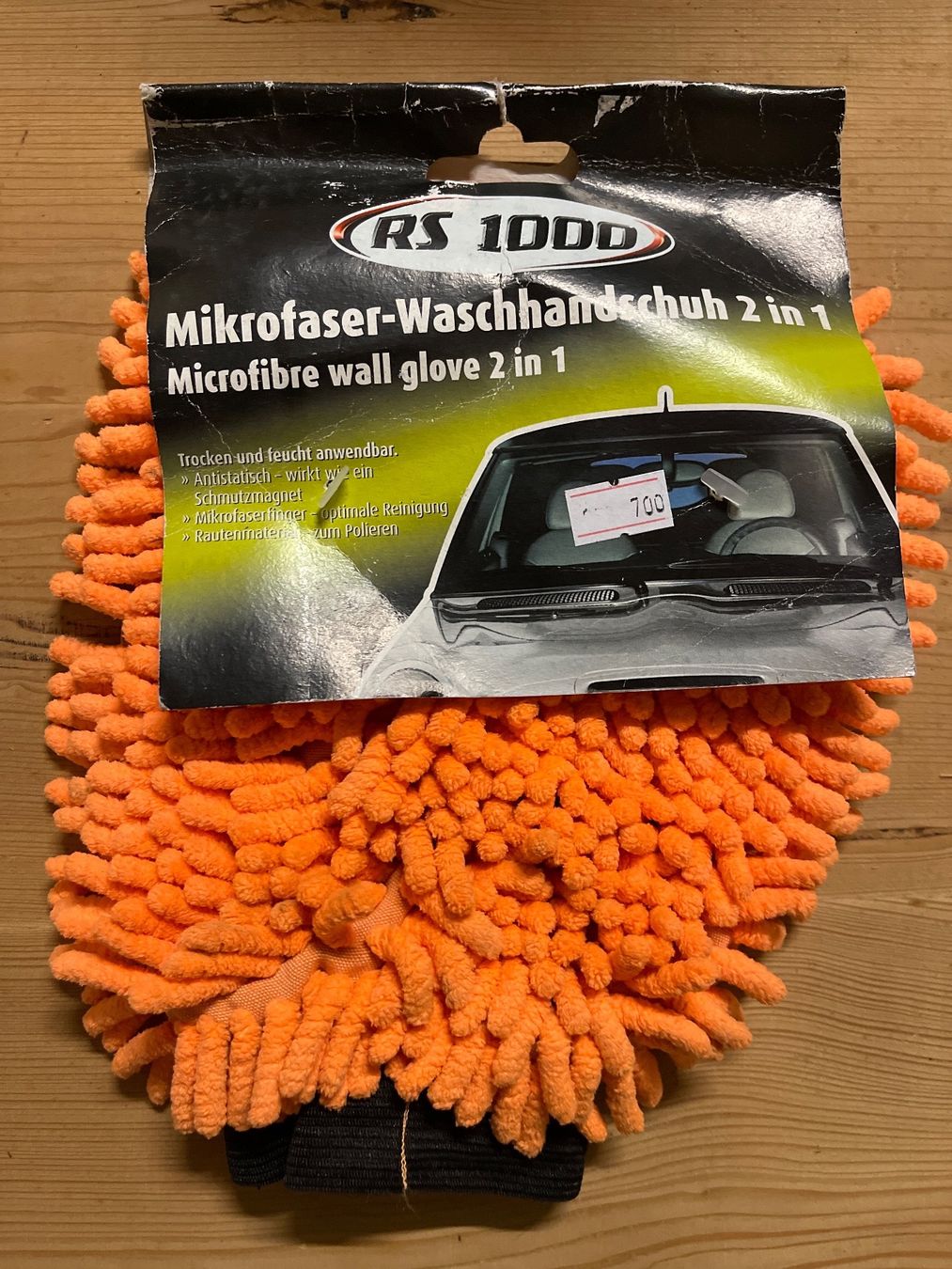 Handschuhe & Handstulpen: Mikrofaser Auto Waschhandschuh RS 1000 2in1 – Neu und originalverpackt aus Wettingen von stern910