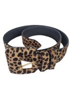 DOLCE & GABBANA Gürtel mit Leoparden-Muster
