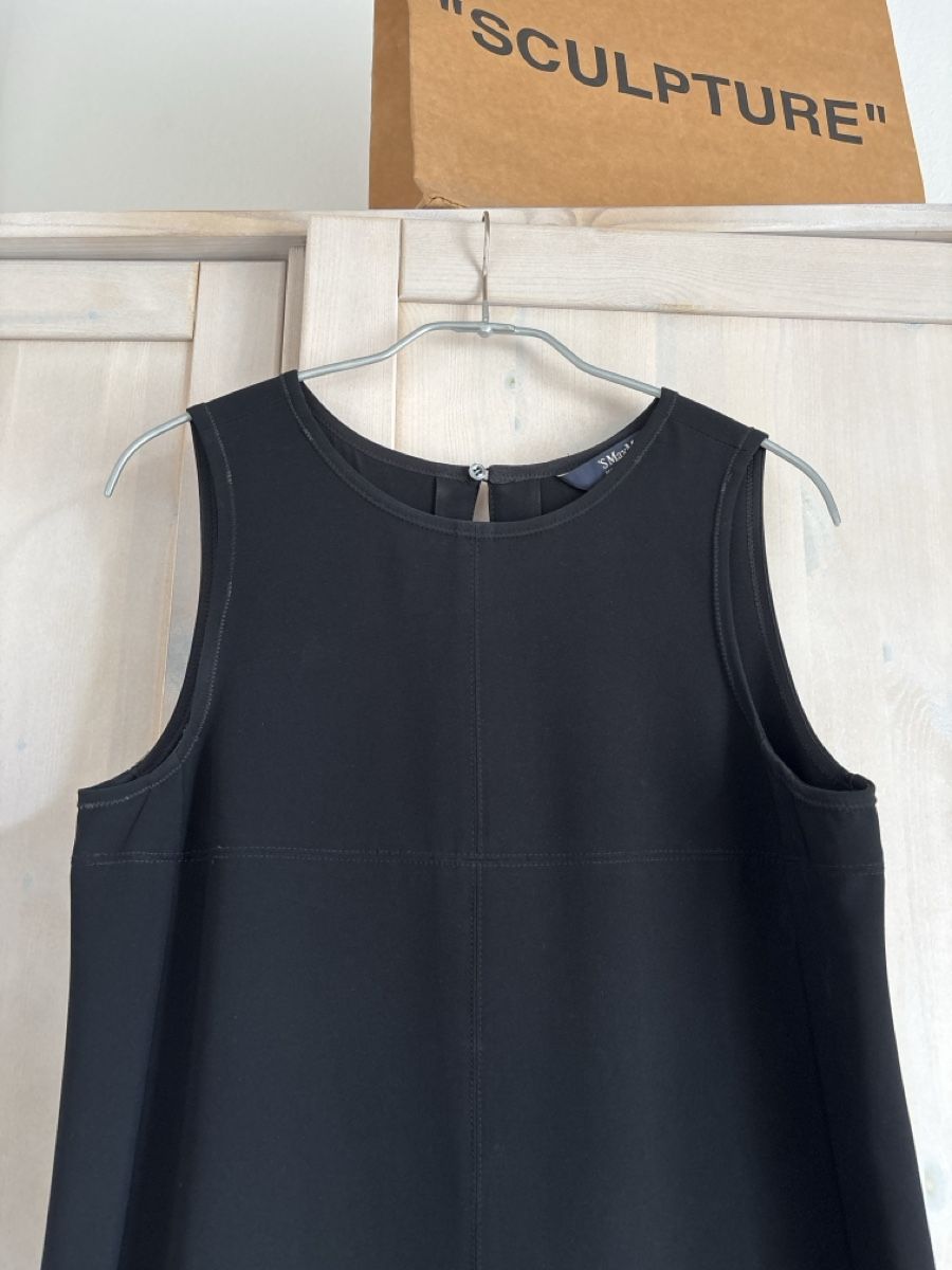 Max Mara Vestiti: Robe noire sans manches Max Mara, taille 40, état impec – Usato da Ecublens VD venduto da smet04 3