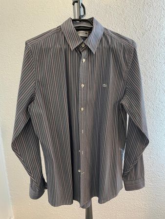 Lacoste Hemd, Gr. 41, Slim Fit, gestreift, Top Zustand!