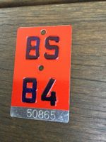 Velonummer BS 1984