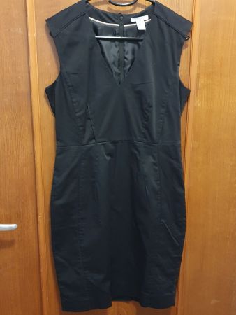 Robe noire élégante H&M, taille 40, chic Neuf