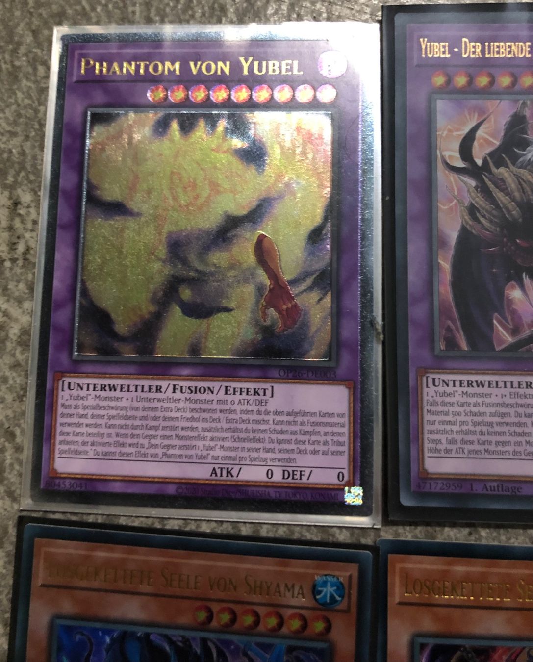 Yugioh Carte collezionabili: YuGiOh Yubel / Losgekettet Deck – Usato da Altstätten SG venduto da ChangeMaker 5