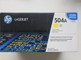 Cartouche HP 504A Jaune neuve LaserJet (CE252A)