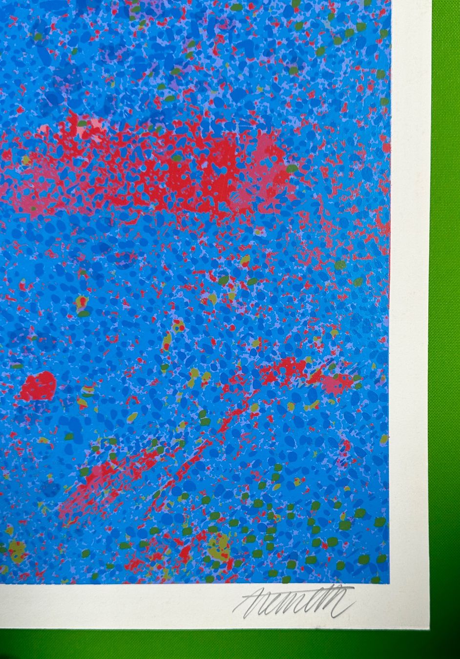 Grafiken & Lithographien: Grosse moderne Serigraphie – Gebraucht aus Horgen von eli_9xdn 3