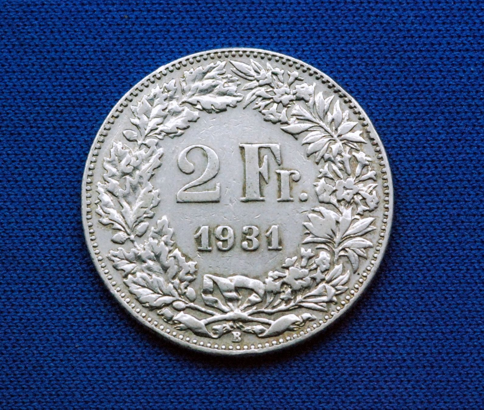 Tutti le monete: Silberner 2.- Jg. 1931, Rar – Usato da Mühlethal venduto da sowato 2