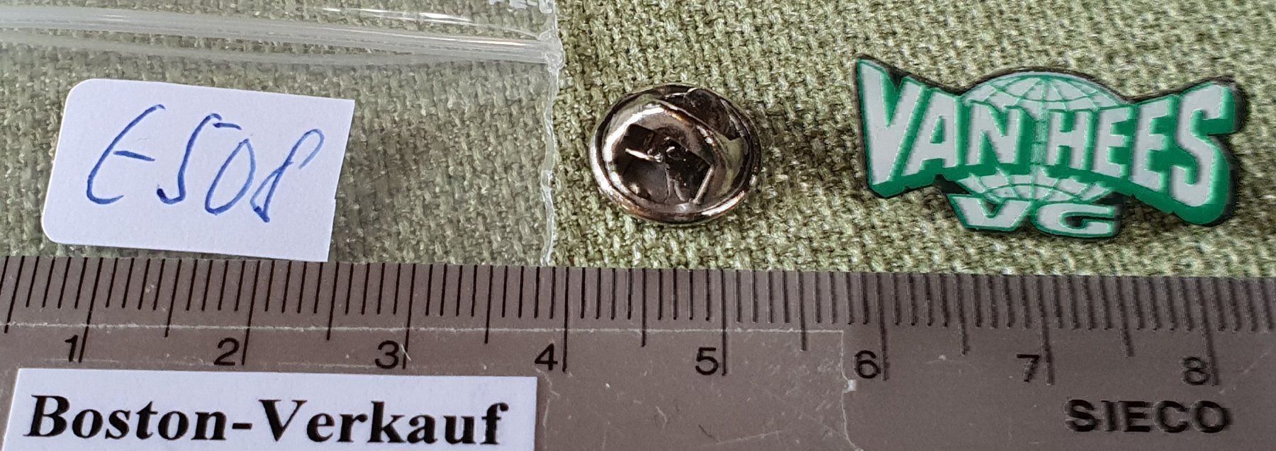 Placchette & Badge: E508 - Pin Ballon Van Hees – Usato da Reinach BL venduto da Boston-Verkauf 2