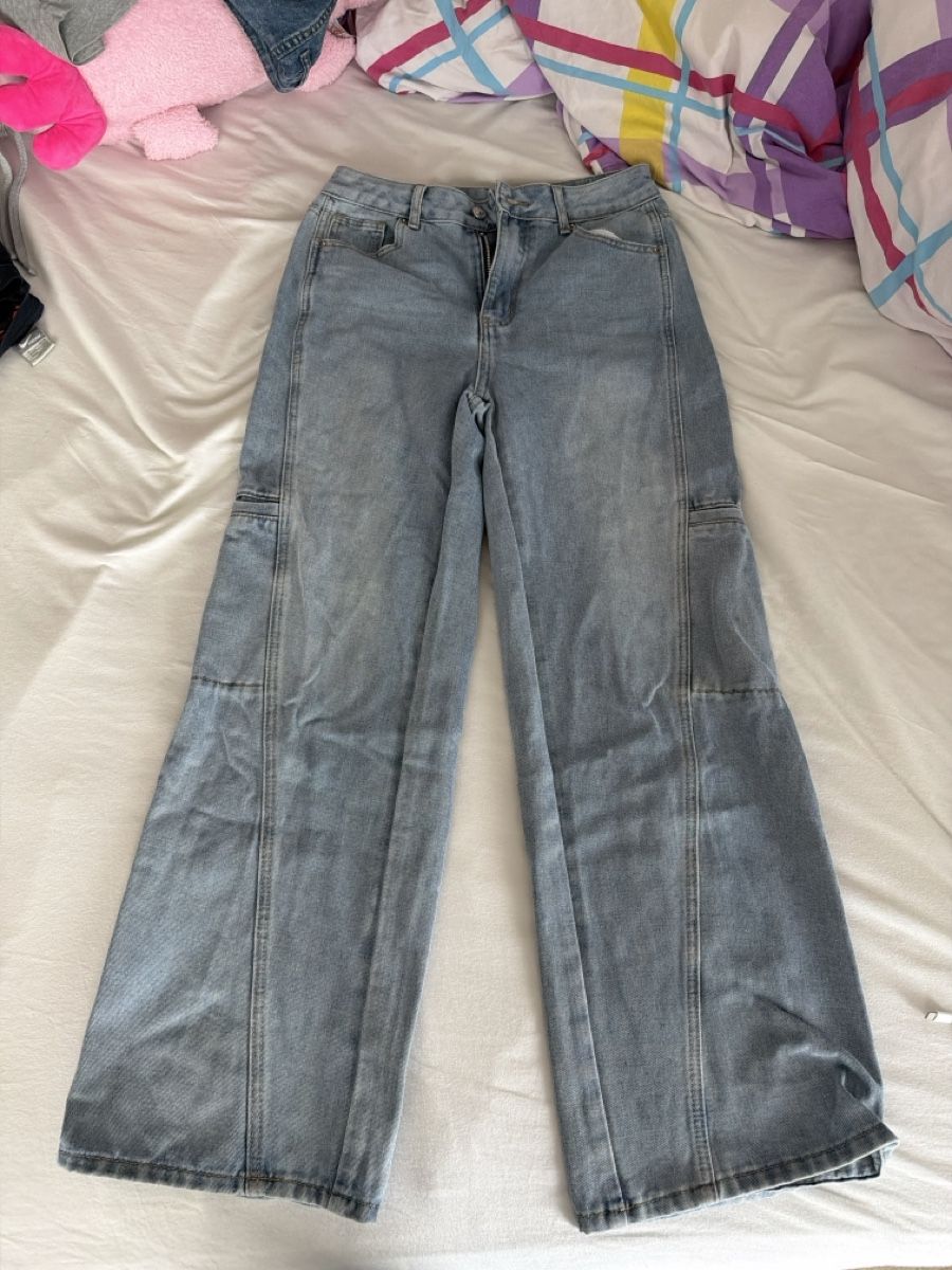 Jeans: Jeans hellblau Grösse S Used-Look – Usato da Gams venduto da fra_vzj5
