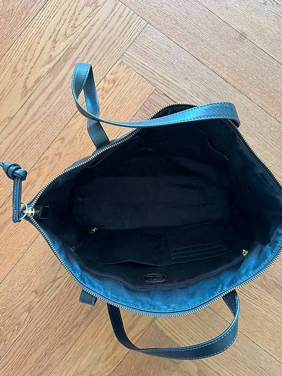 Borse da donna: Ledertasche Fossil schwarzes Glattleder – Usato da Bern venduto da anolba 2