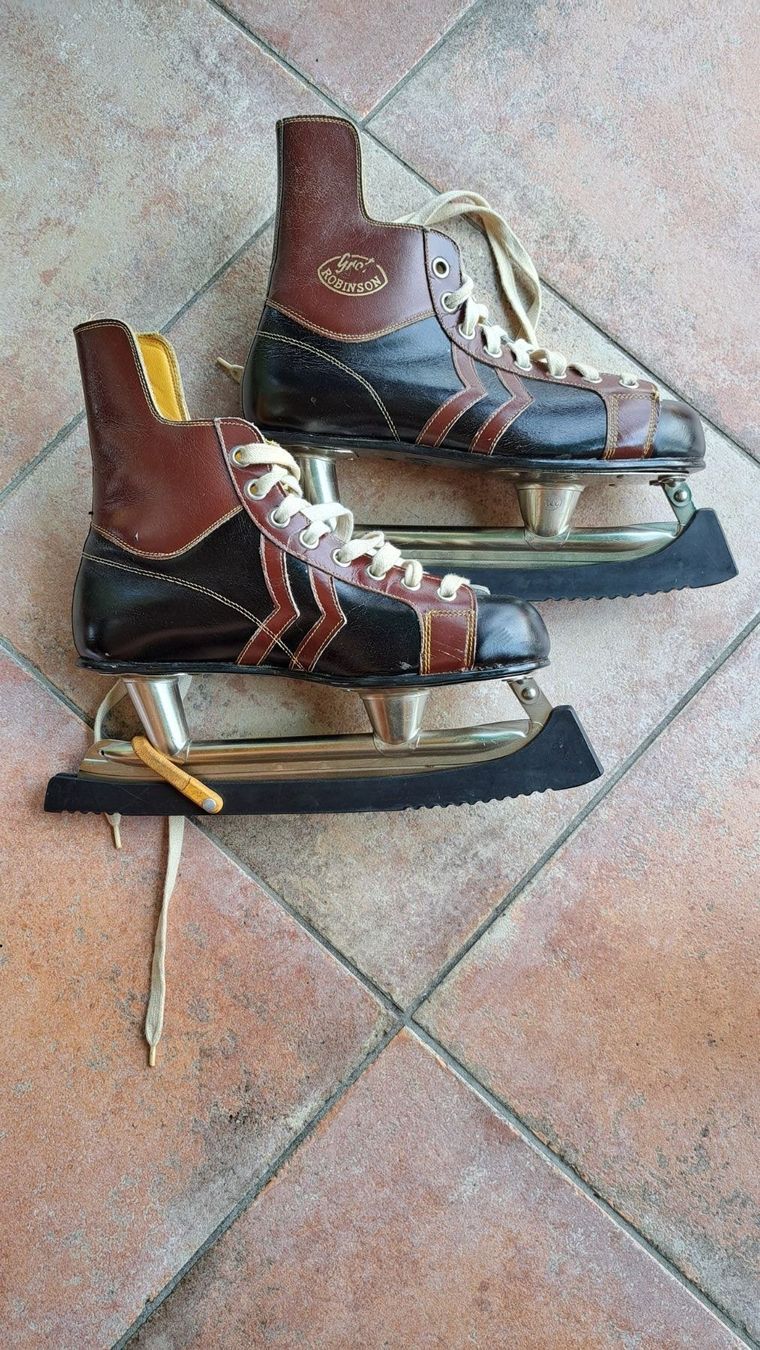 Pattini da ghiaccio: Schlittschuhe der Marke Graf – Usato da Einsiedeln venduto da BB-MORE 1