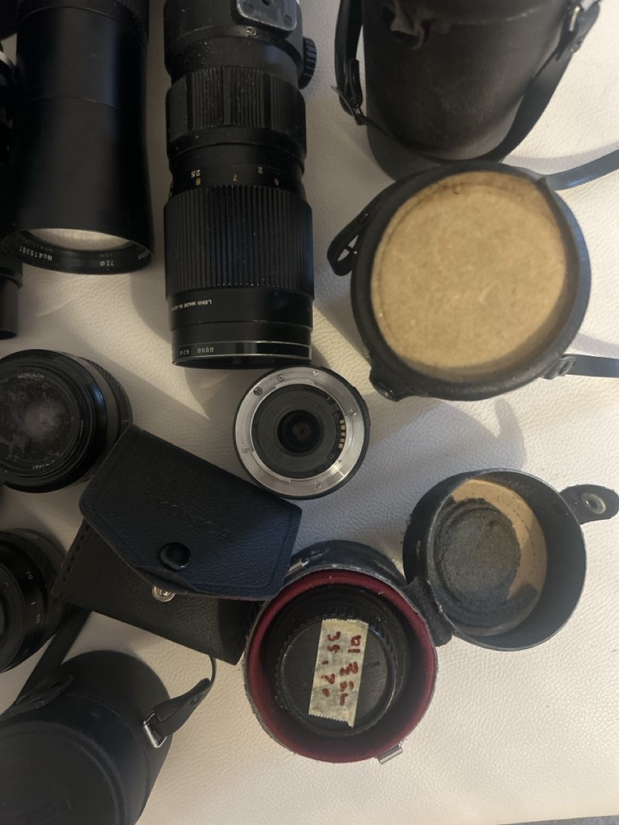 Objektive: 33 Vintage Objektive + Konica Kamera + Köcher Konvolut – Gebraucht aus schaffhausen von xja_8fwh 3