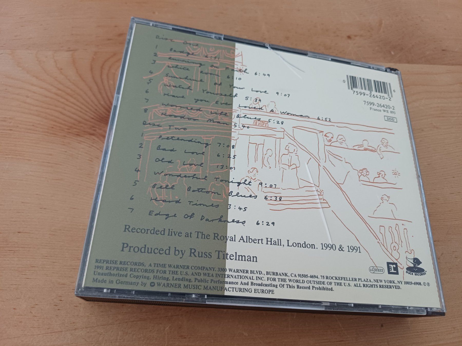 CD: Eric Clapton - 24 Nights (Doppel-CD live) – Usato da Jona venduto da Rreto71 4