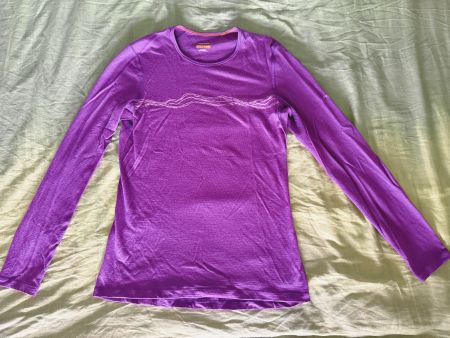 Neuwertig Icebreaker Merino 200 Oasis Long Sleeve S