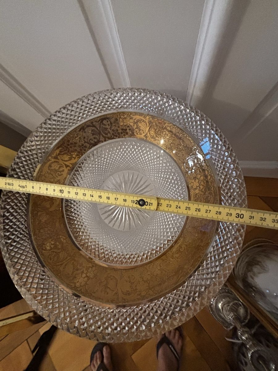 Piatti di portata: Splendide centre de table en cristal Moser – Nuovo (secondo la descrizione) da Genève venduto da ati_tj8f 4