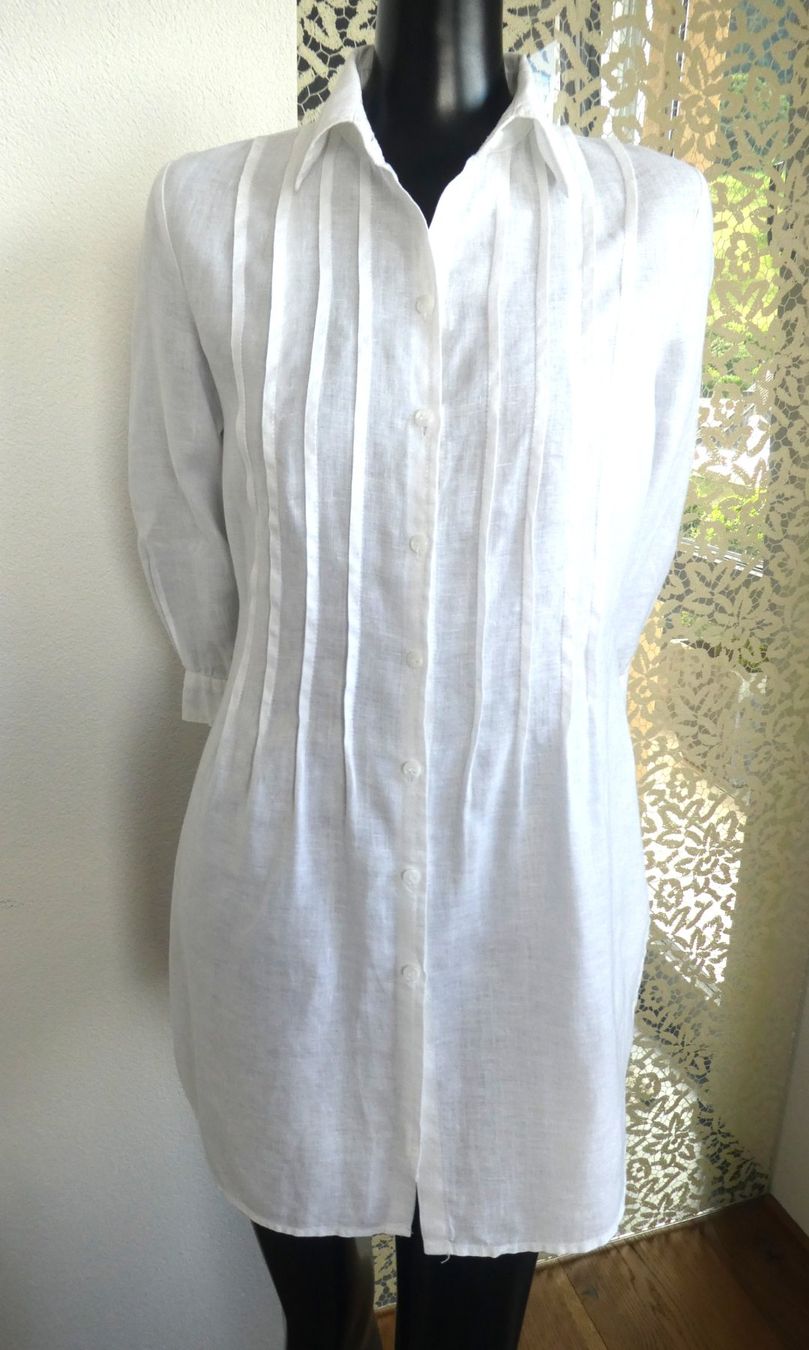 Camicette: FELDPAUSCH Leinen Bluse Long Bluse Top Zustand, Gr. 38 – Nuovo (secondo la descrizione) da Berneck venduto da chouchou1415