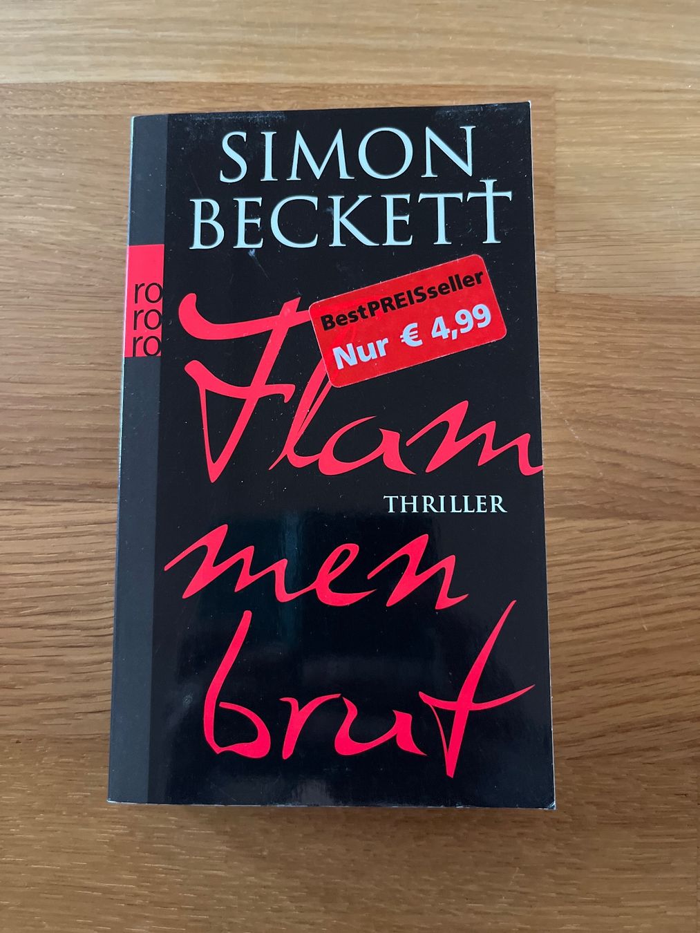 Libri: Simon BECKETT - Flammenbrut – Usato da Niederbüren venduto da mab_nw5h