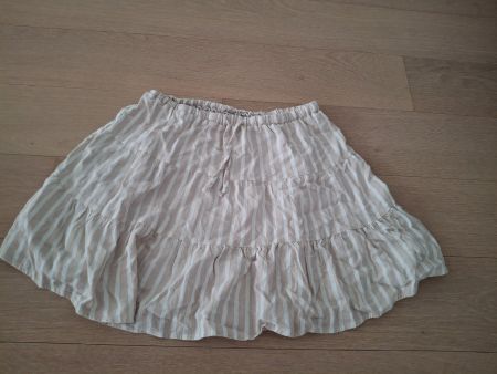 Chicorée Sommer Rock Gr. S Beige/Weiss Gestreift Top!