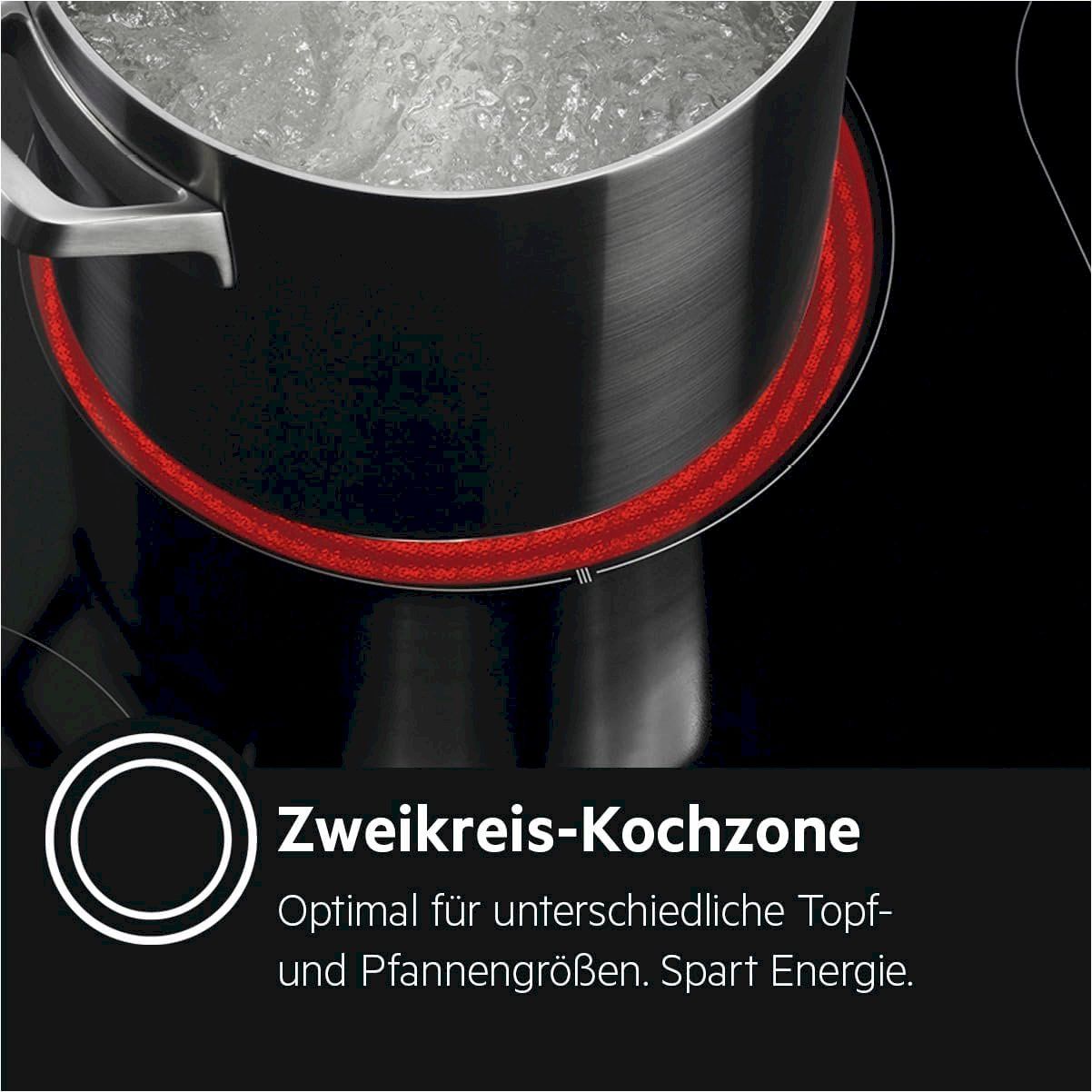 AEG Cucine: AEG Glaskeramik-Kochfeld HK654070FB – Nuovo e nell'imballaggio originale da Bottighofen venduto da zaap 7