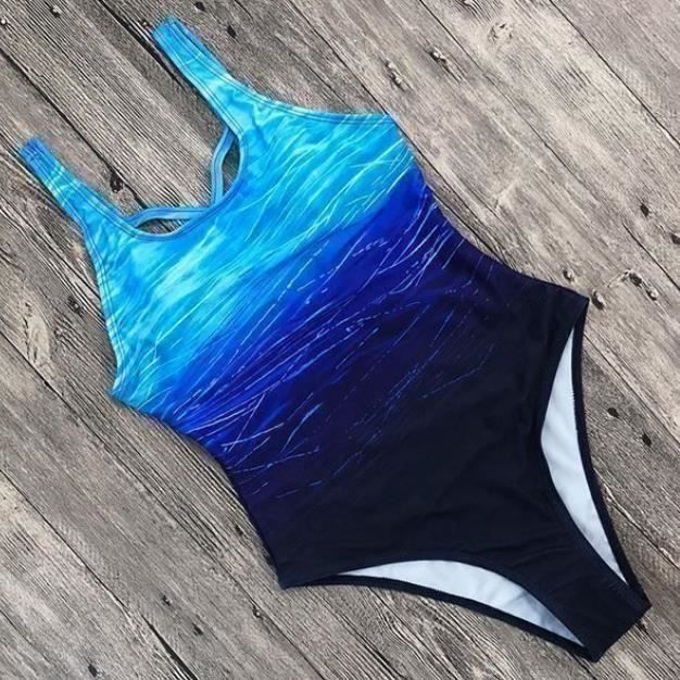 Costumi da bagno & Bikini: ✅ NEU wunderschöner Badeanzug Bikini blau – Nuovo e nell'imballaggio originale da Wittenbach venduto da ChinaSeidenstrasse 3