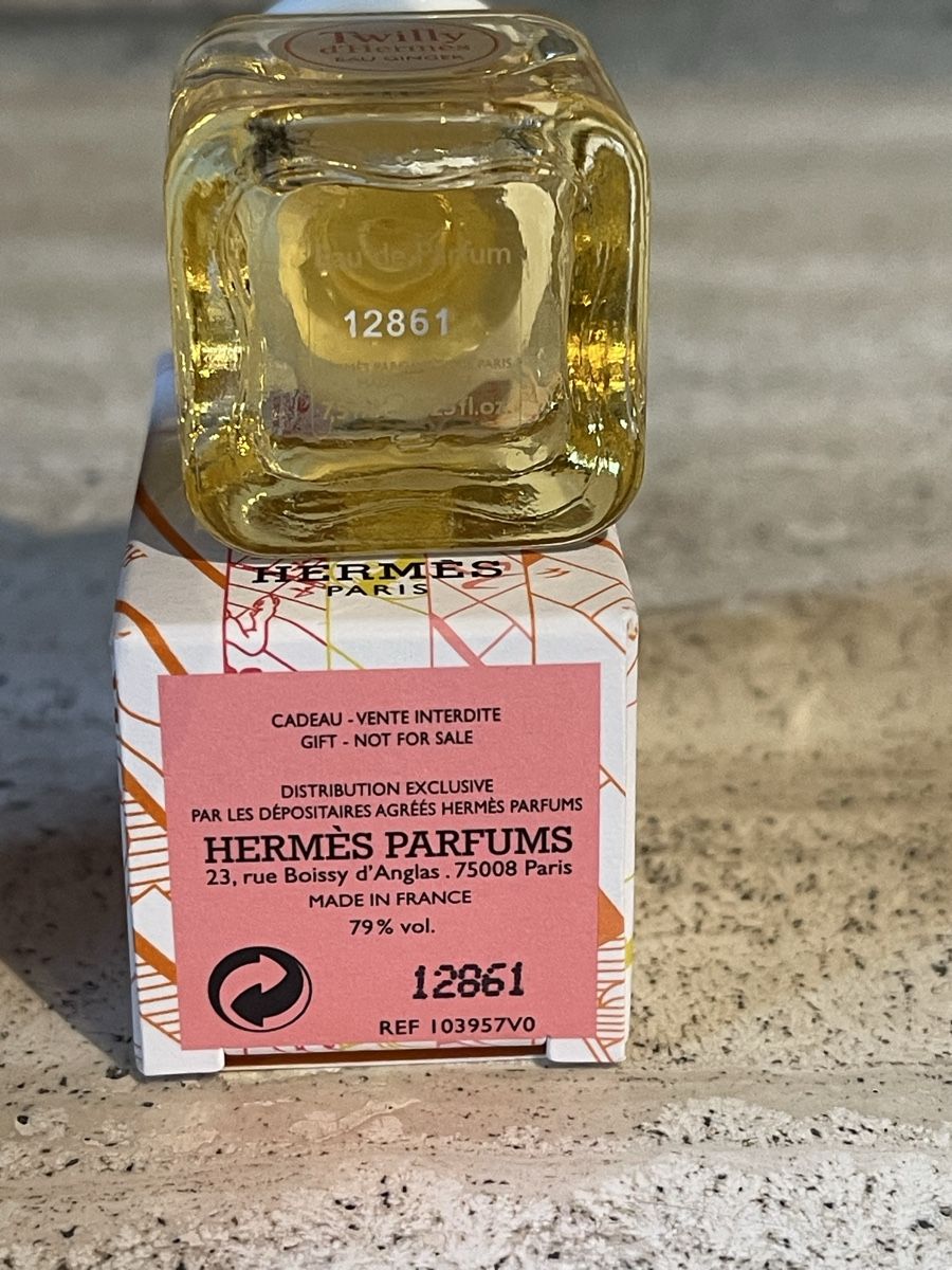 Hermès Profumi & Eau de Toilette: Miniatur: Hermès - Twilly d'Hermès Eau Ginger, 7.5ml – Nuovo (secondo la descrizione) da Oberdorf BL venduto da Fiomina1 1