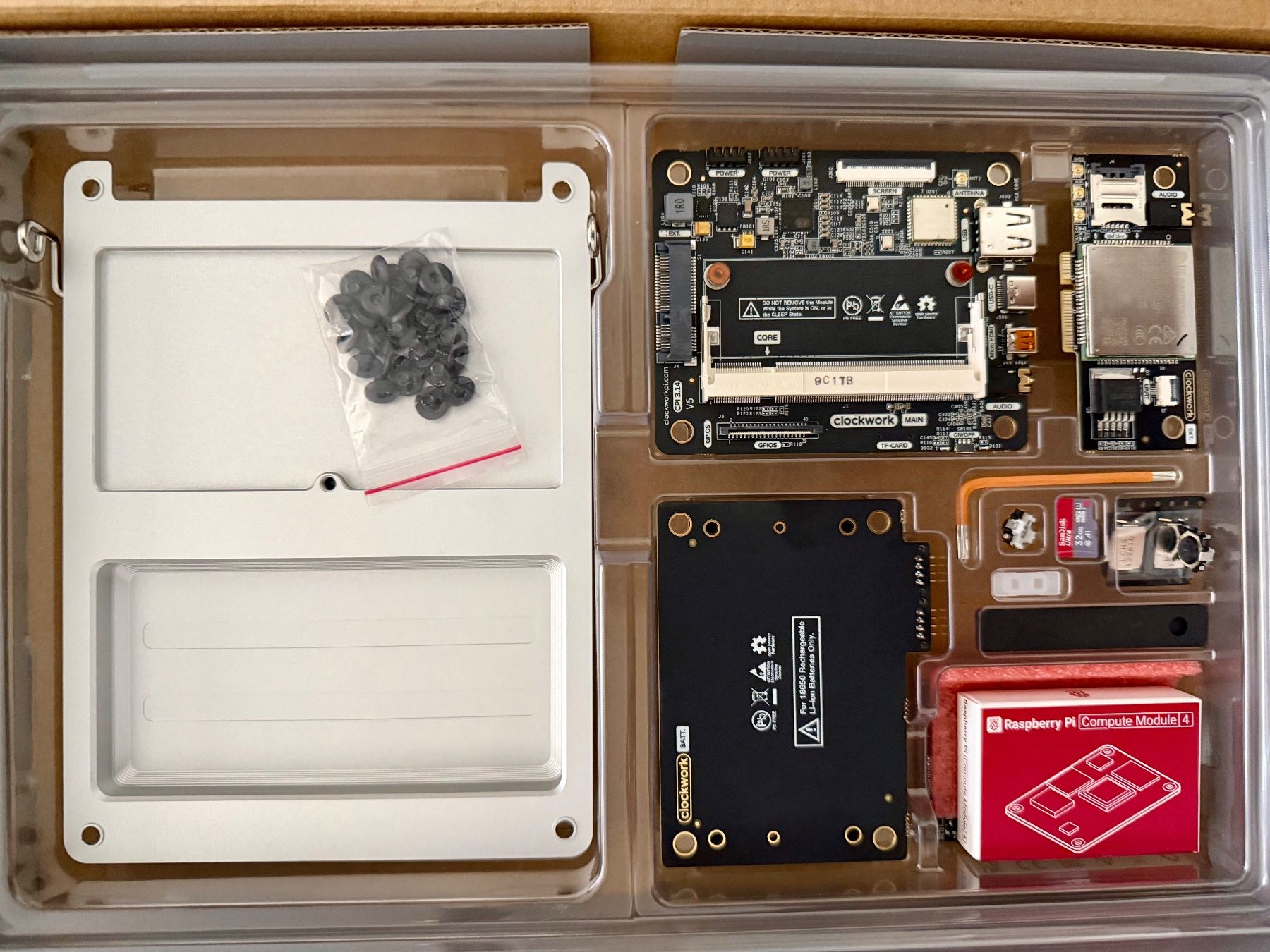 PCs: ClockworkPi uConsole CM4-S 4GB (DIY-Kit) – Neu (gemäss Beschreibung) aus Zürich von Schnullimaus 2