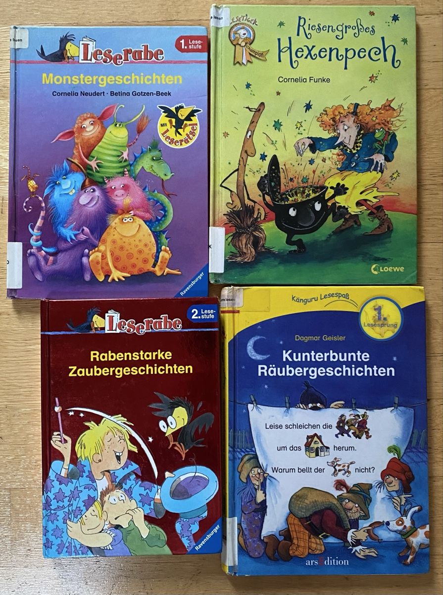Libri: 4 Lese-Lernbücher – Usato da Zürich venduto da sar_8qrc