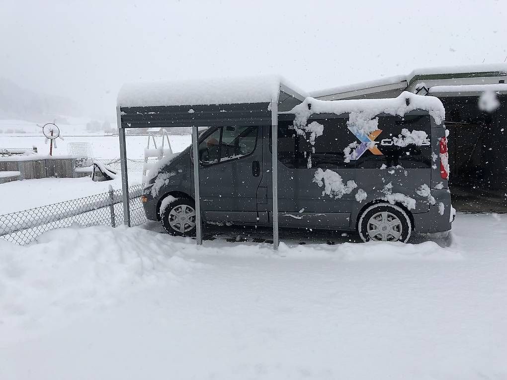 Rifugi: Suport Classic Unterstand Carport Veloport – Usato da Bichelsee venduto da 123Tremp321 1