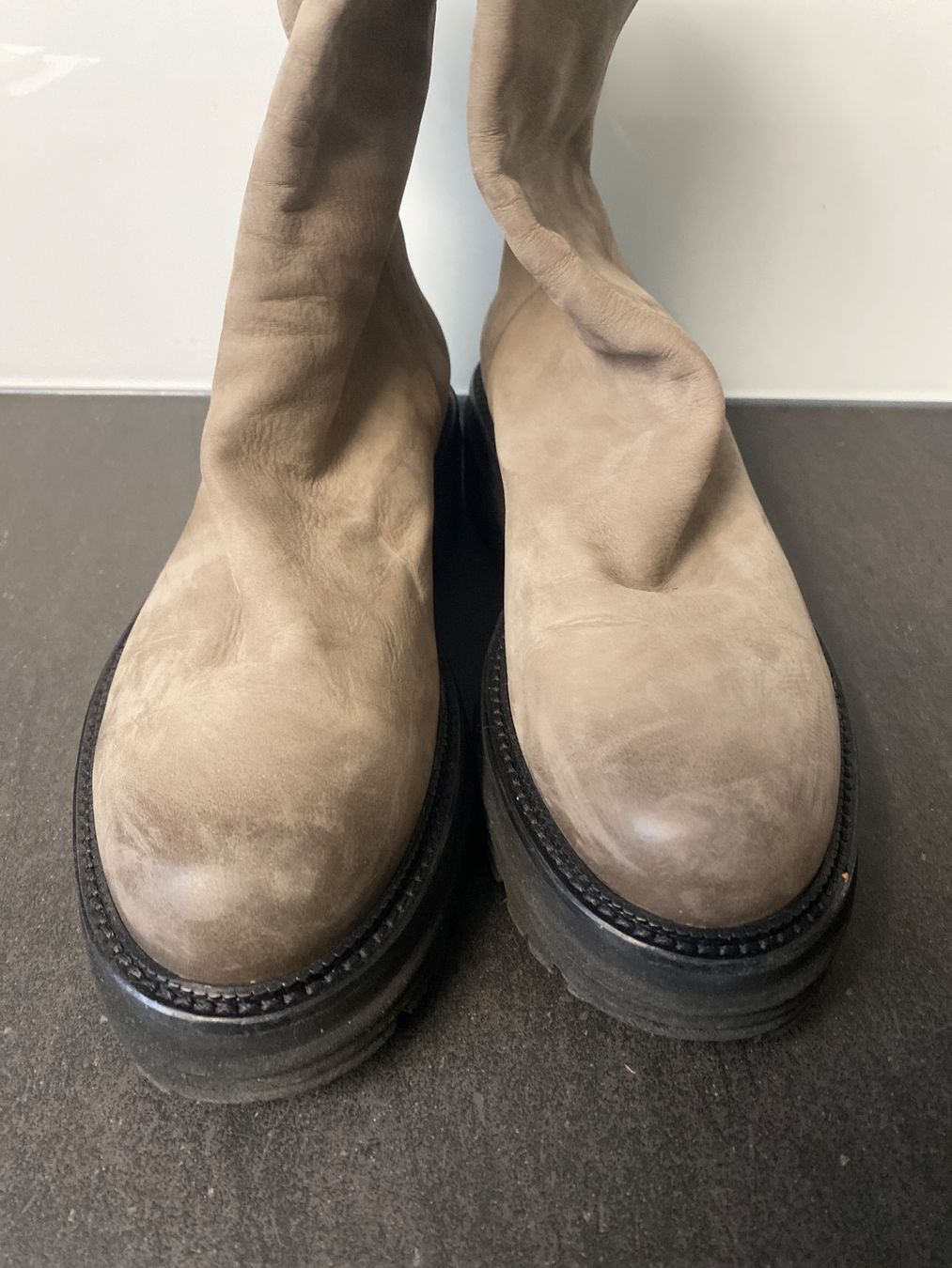 Scarpe da donna: THEA MIKA STIEFELETTEN/BOOTS/SCHUHE Gr.37 mocca/helles Braun – Usato da Frauenfeld venduto da Boldi46 4