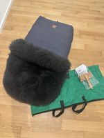 Kaiser NELLY Lammfell Fusssack Medizin navy melange