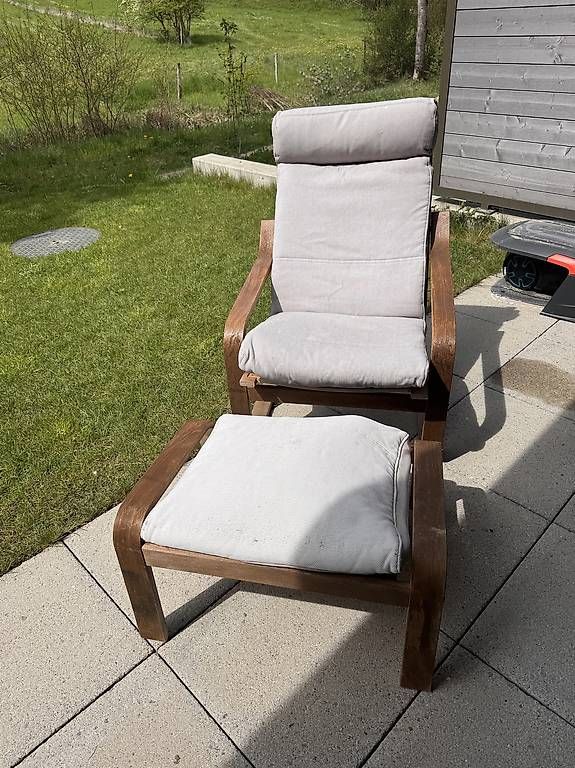 Poltrone: Ikea POÄNG Schaukelsessel – Usato da Lyss venduto da sin_c5fh