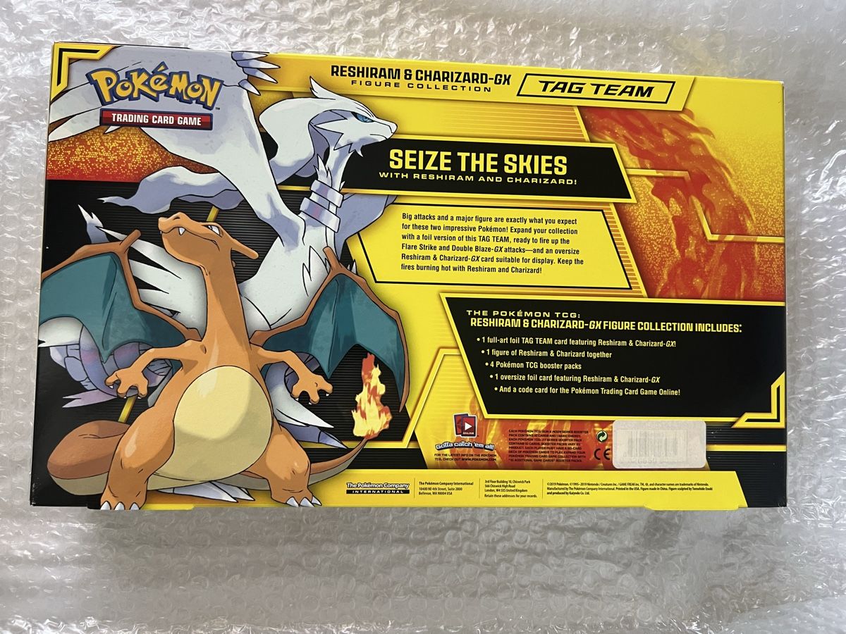 Pokémon Cartes à collectionner: TAG TEAM Charizard & Reshiram Pokemon Box – Neuf avec emballage d'origine à Baden par lam_n5kv 1