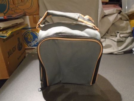 Kühltasche grau/hellbraun