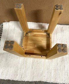 Hocker: sChWeReR  soLiDeR HoLzhOcKeR – Gebraucht aus Winkel von zeho 2