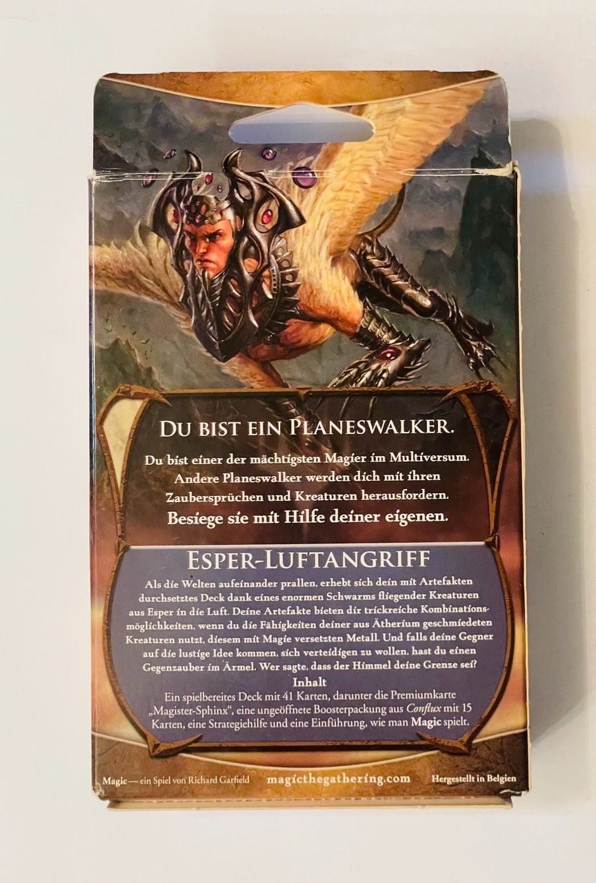 Magic The Gathering Sammelbilder & Trading cards: Magic The Gathering Conflux Intro-Pack Esper-Luftangriff – Gebraucht aus Duggingen von nad_6yzh 1
