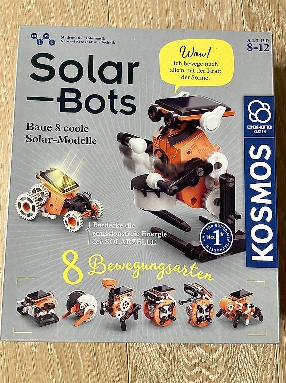 Kit di costruzioni: Kosmos Experimentierkasten Solar Bots - Ungeöffnet !! – Usato da Biel/Bienne venduto da Hamamlezi